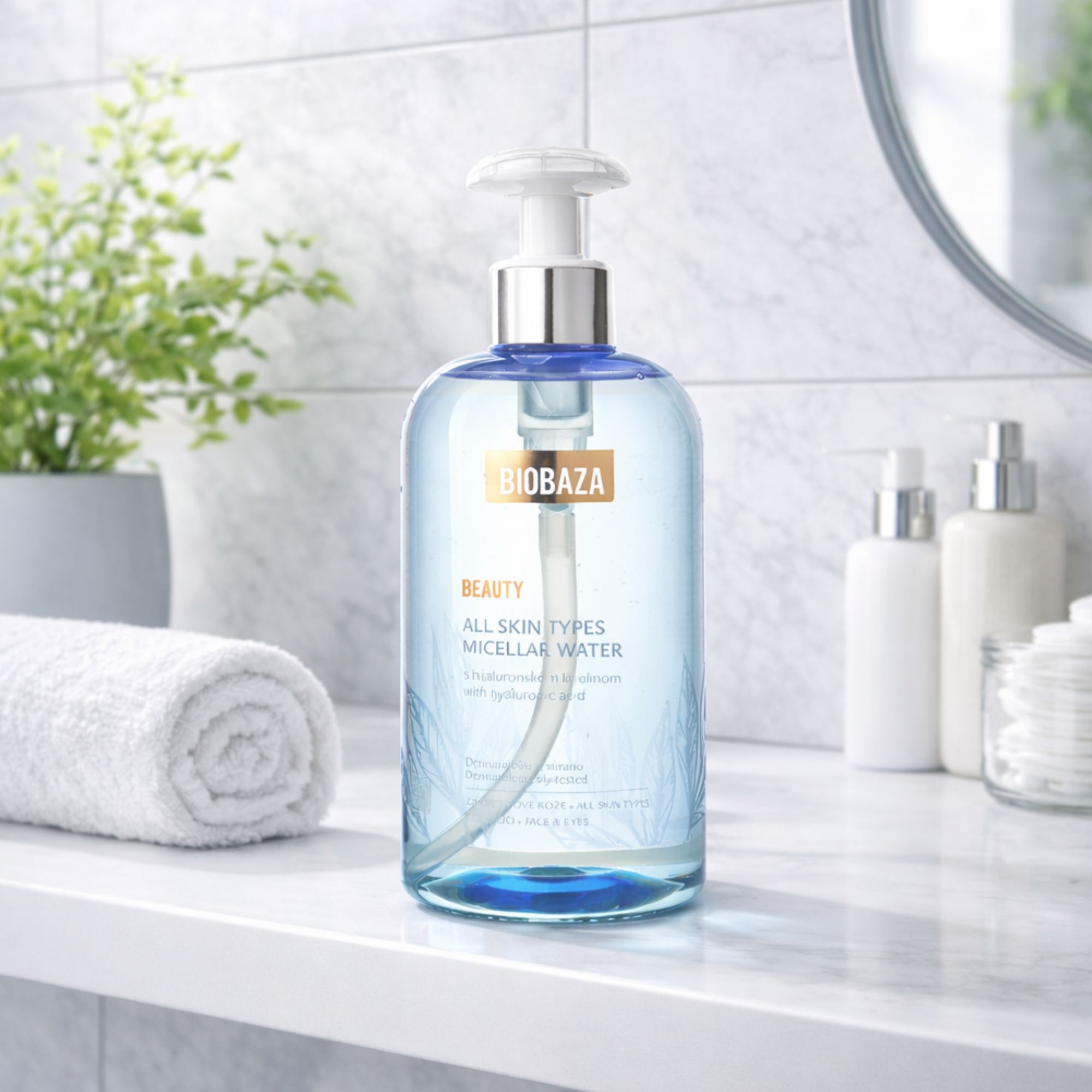 BIOBAZA Beauty Mizellenwasser mit Hyaluronsäure