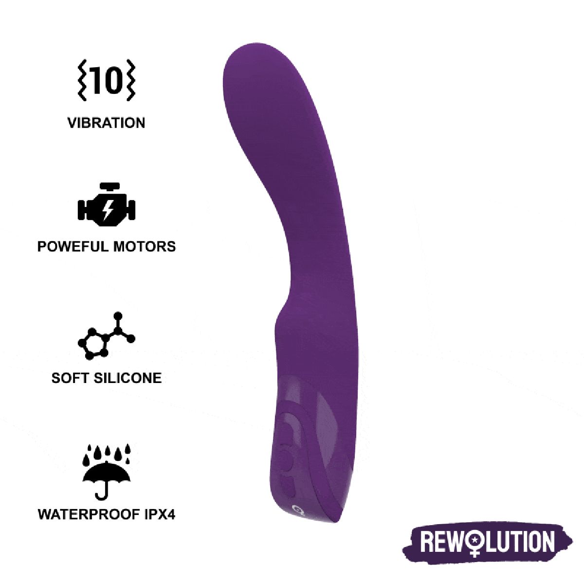 Flexibler A-Punkt Vibrator "Rewoy" | Rewolutoin