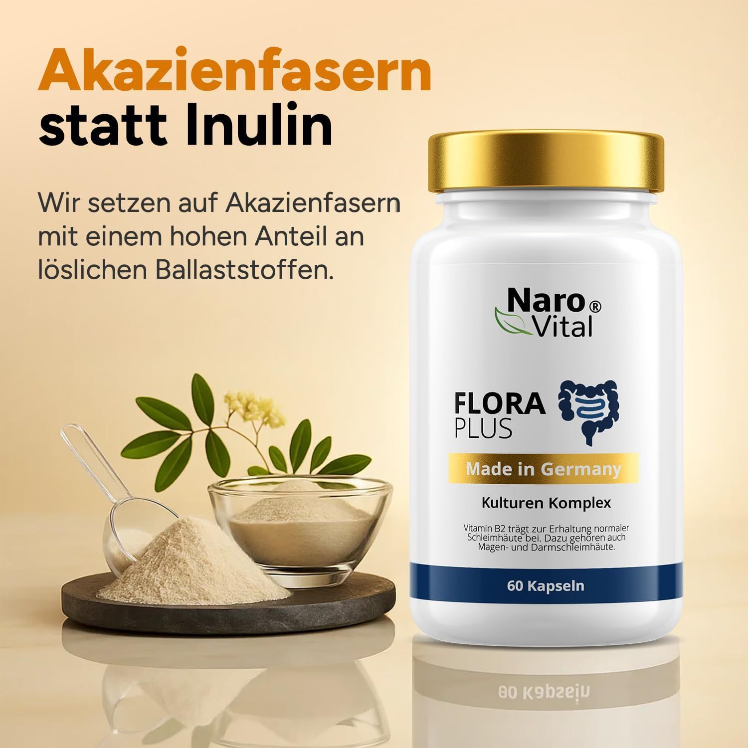 NAROVITAL® Flora Plus | Probio Kulturen Komplex Darm-Kur