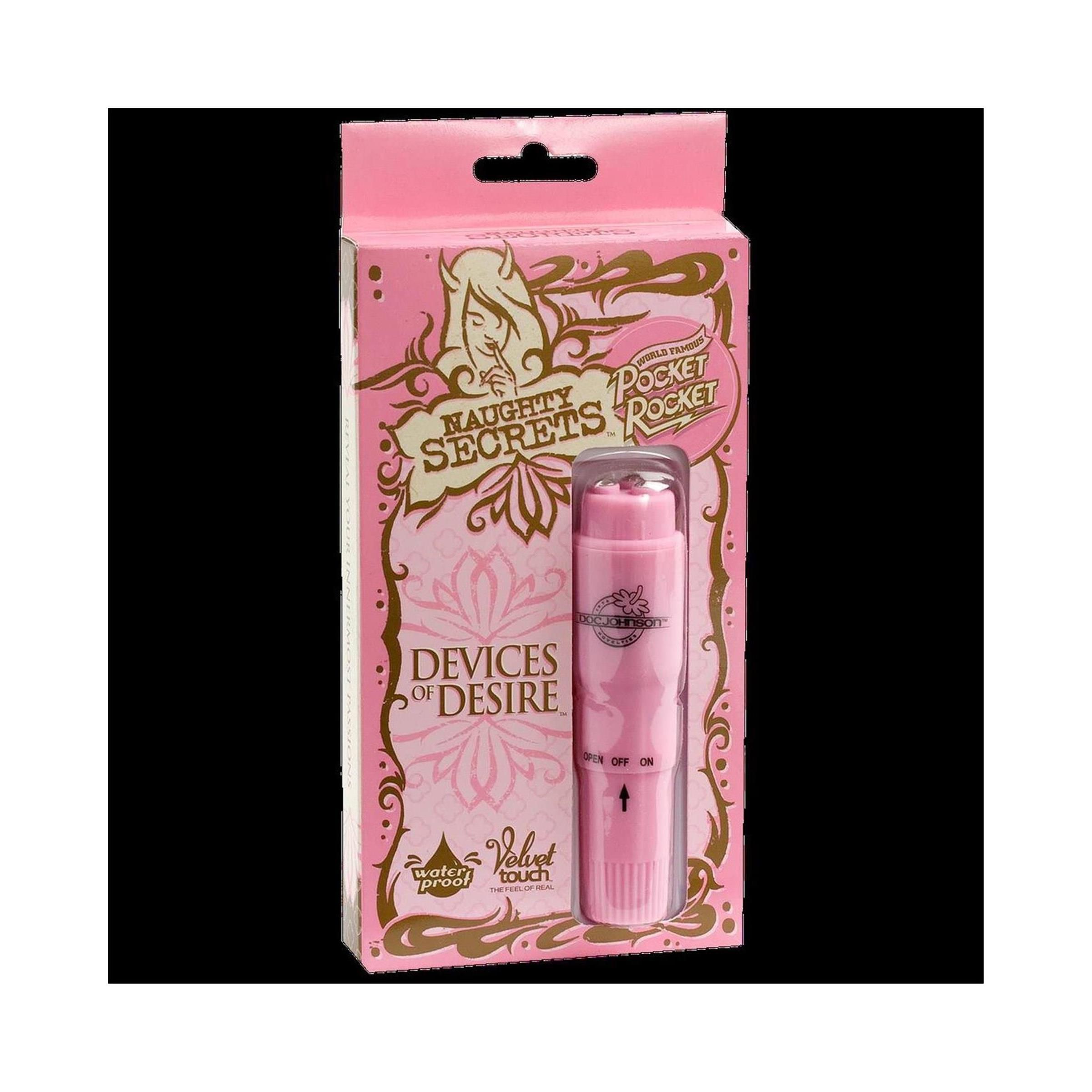 Doc Johnson - Naughty Secrets - Devices of Desire - Pocket Rocket -