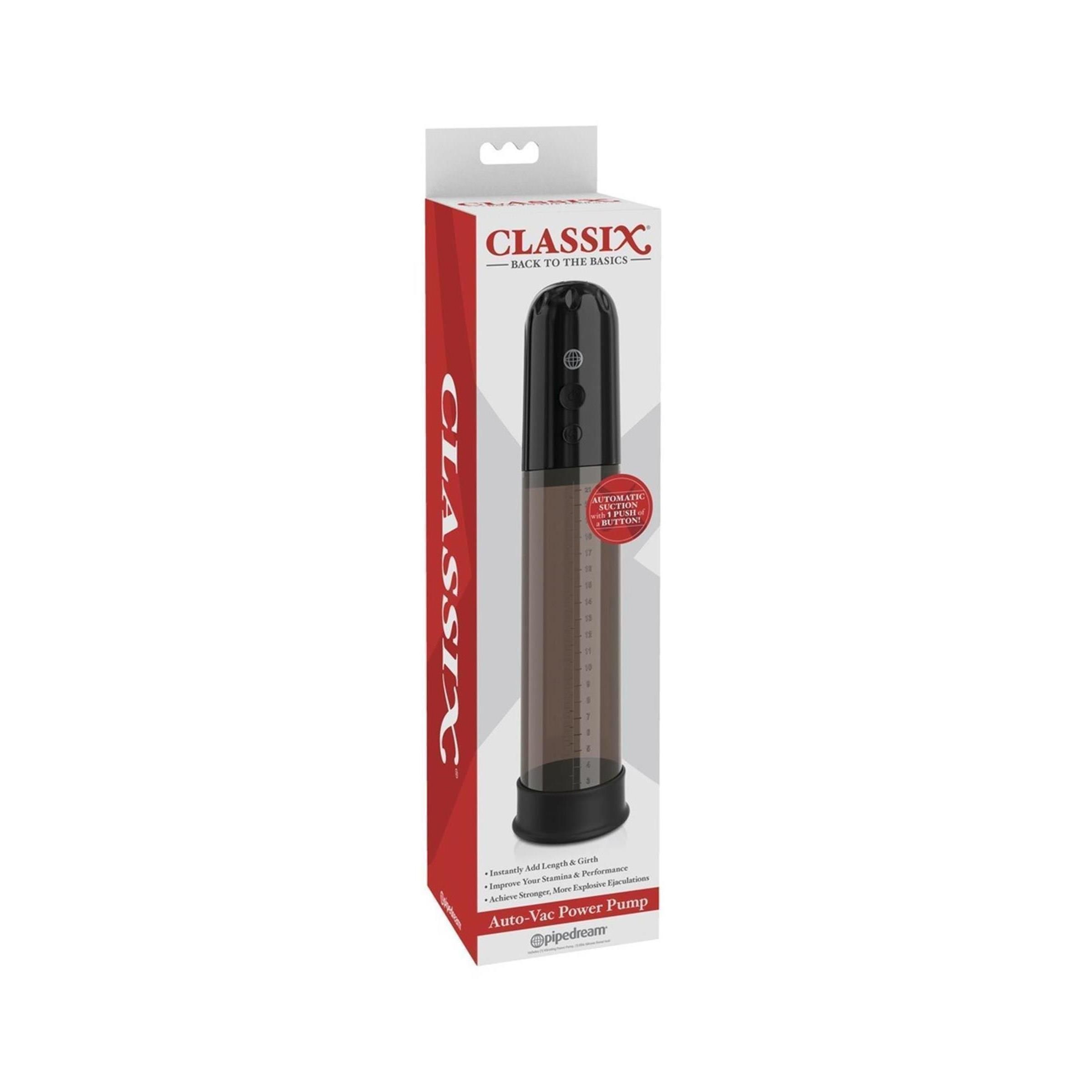 Classix - Auto - Vac Power Pump Black