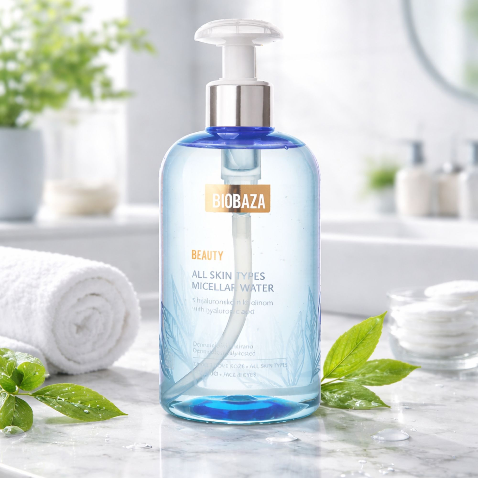 BIOBAZA Beauty Mizellenwasser mit Hyaluronsäure