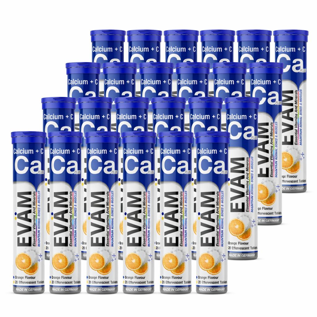 Eväm Calcium + Vitamin C Brausetabletten - 24 Set 480 St
