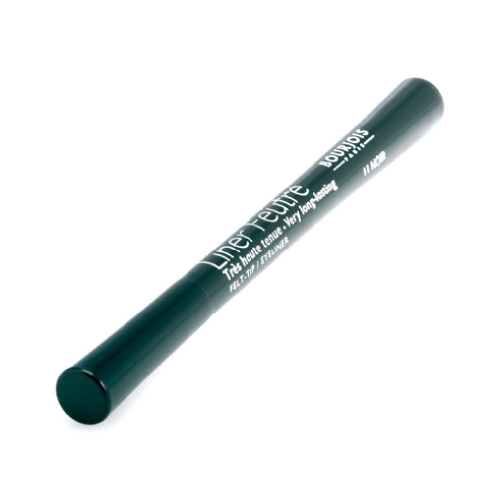 Schwarzer Filzliner-Eyeliner von Bourjois, Modell Liner Feutre, Farbe 11 Noir.