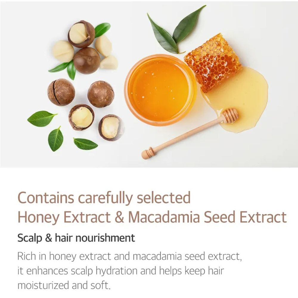 KUNDAL Honey & Macadamia Naturshampoo Baby Powder – sulfatfrei