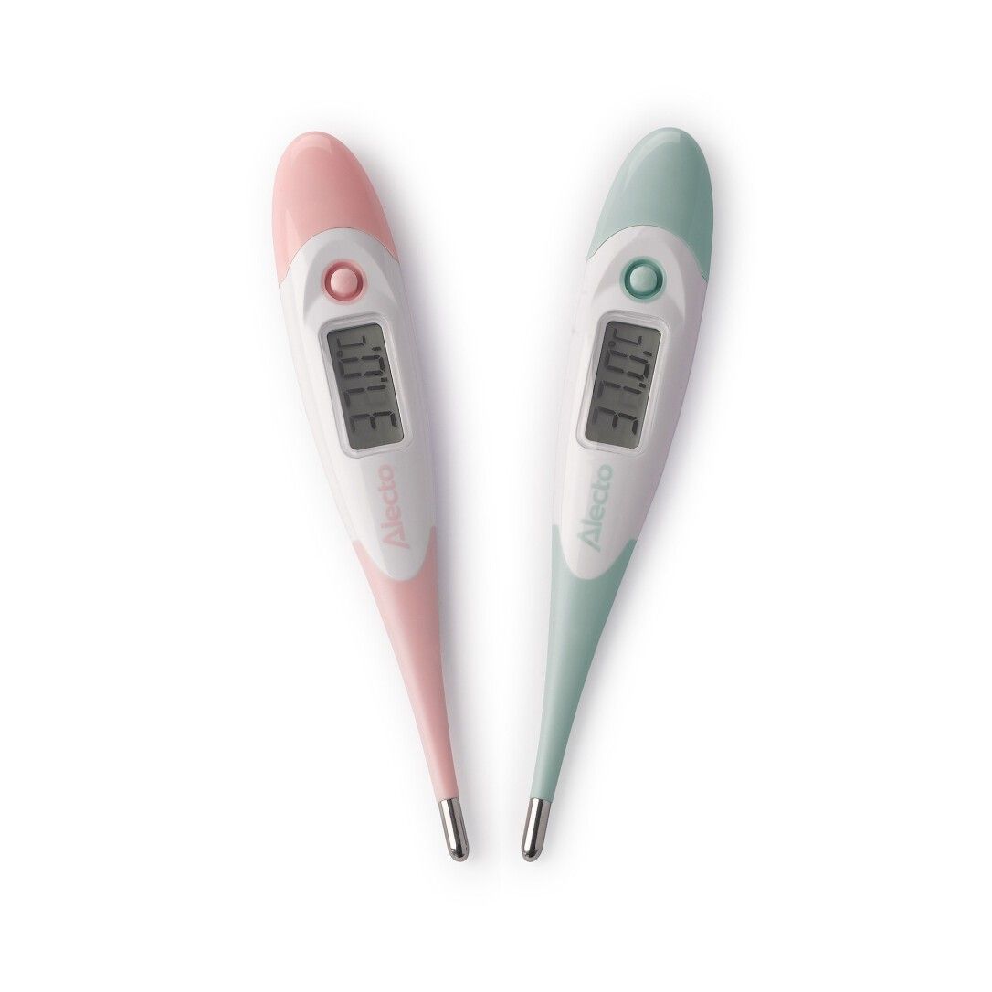 Alecto Digitales Thermometer Rosa