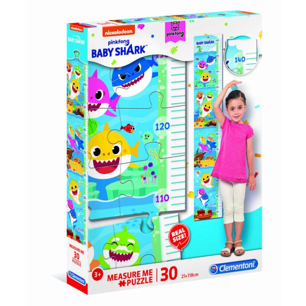 clementoni Puzzle Meter Baby Hai 30 Teile