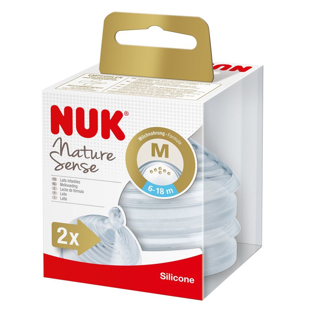 NUK® Nature Sense Trinksauger Größe 6 bis 18 Monaten M