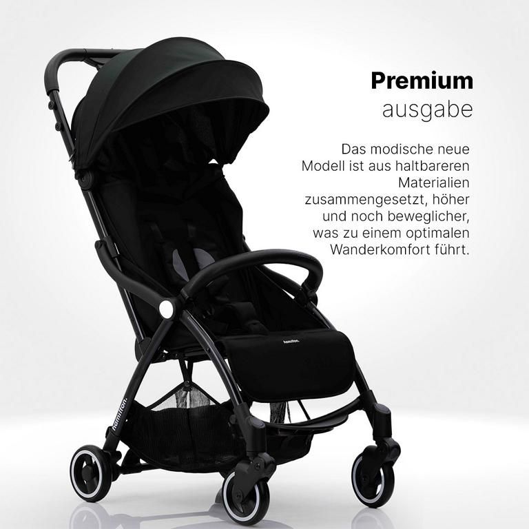 Hamilton by Yoop X1 Plus Kinderwagen Leichtgewicht Buggy - MagicFold™ Technology