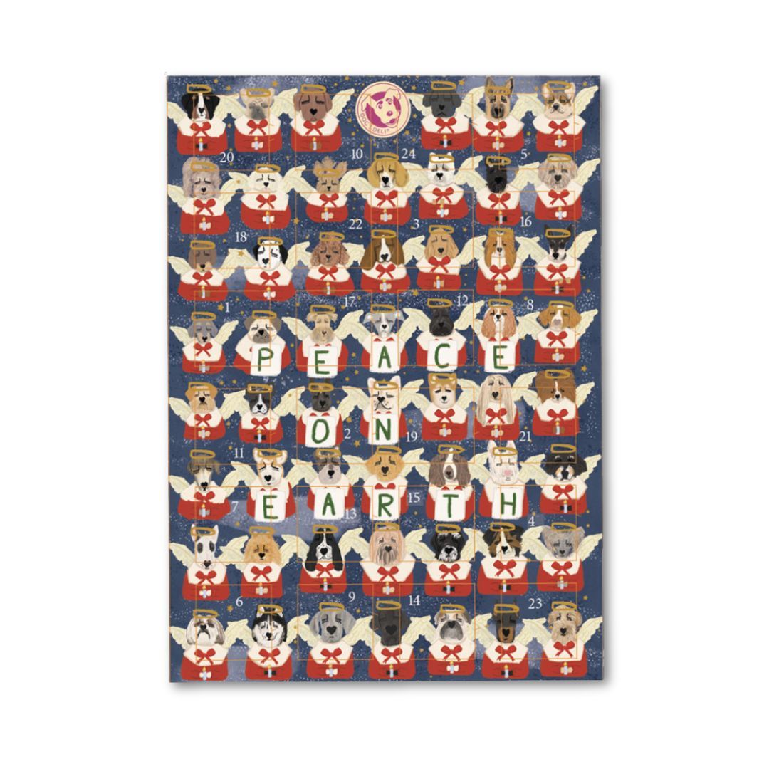 Adventskalender für Hunde 'Peace on Earth' - Dog`s Deli 1 St Kekse