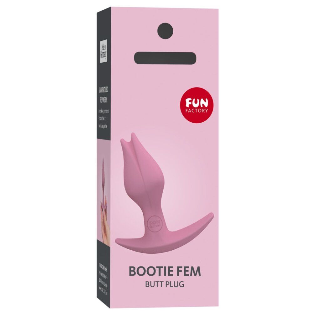 Fun Factory Bootie Fem Female Butt Plug Rose 2,9 cm
