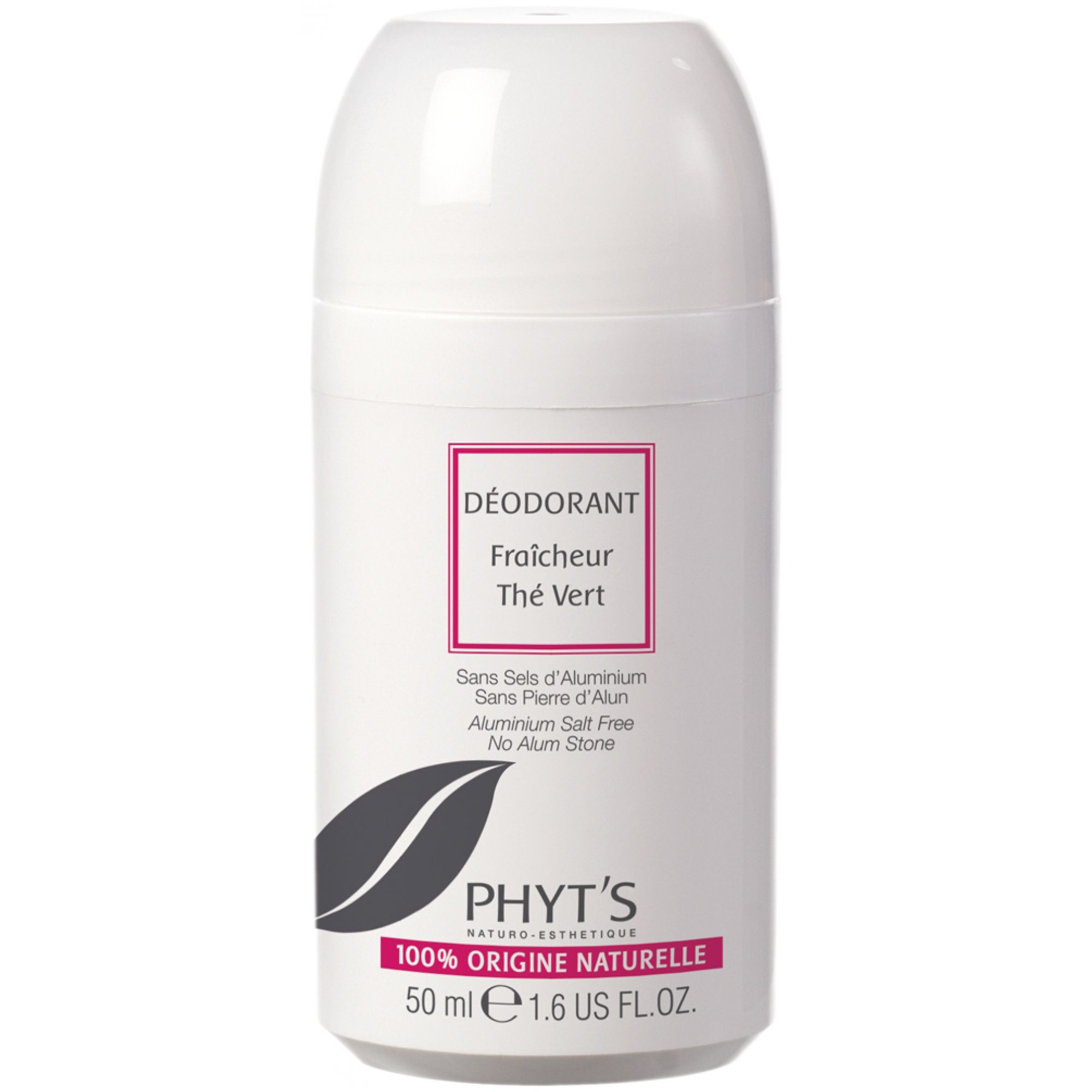 Phyt's Grüner Tee Deodorant Roll-On Bio 9,2x4x4 cm