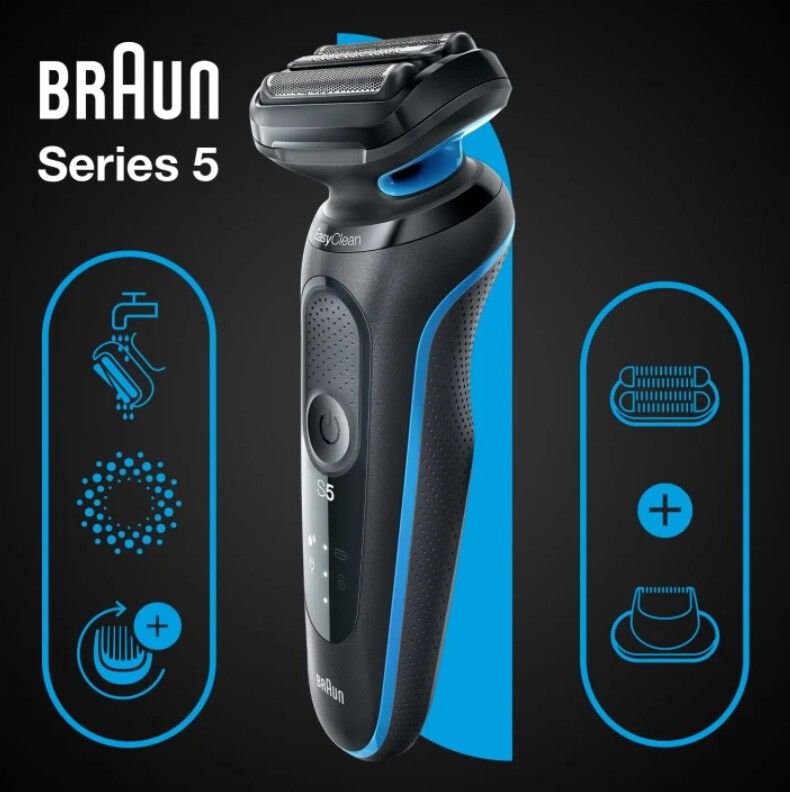 Braun Rasierer Series 5 (51-B1820S Sw/Bl) 1 St