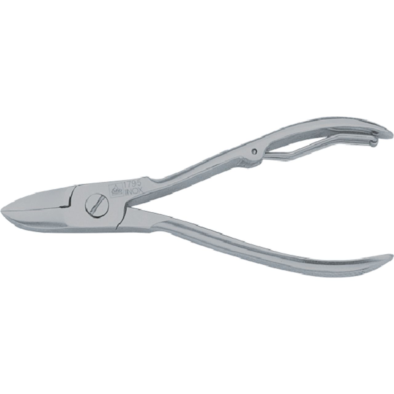 Erbe, Nagelzange, professional, rostfrei - karierte Schenkel, Drahtfeder, basic