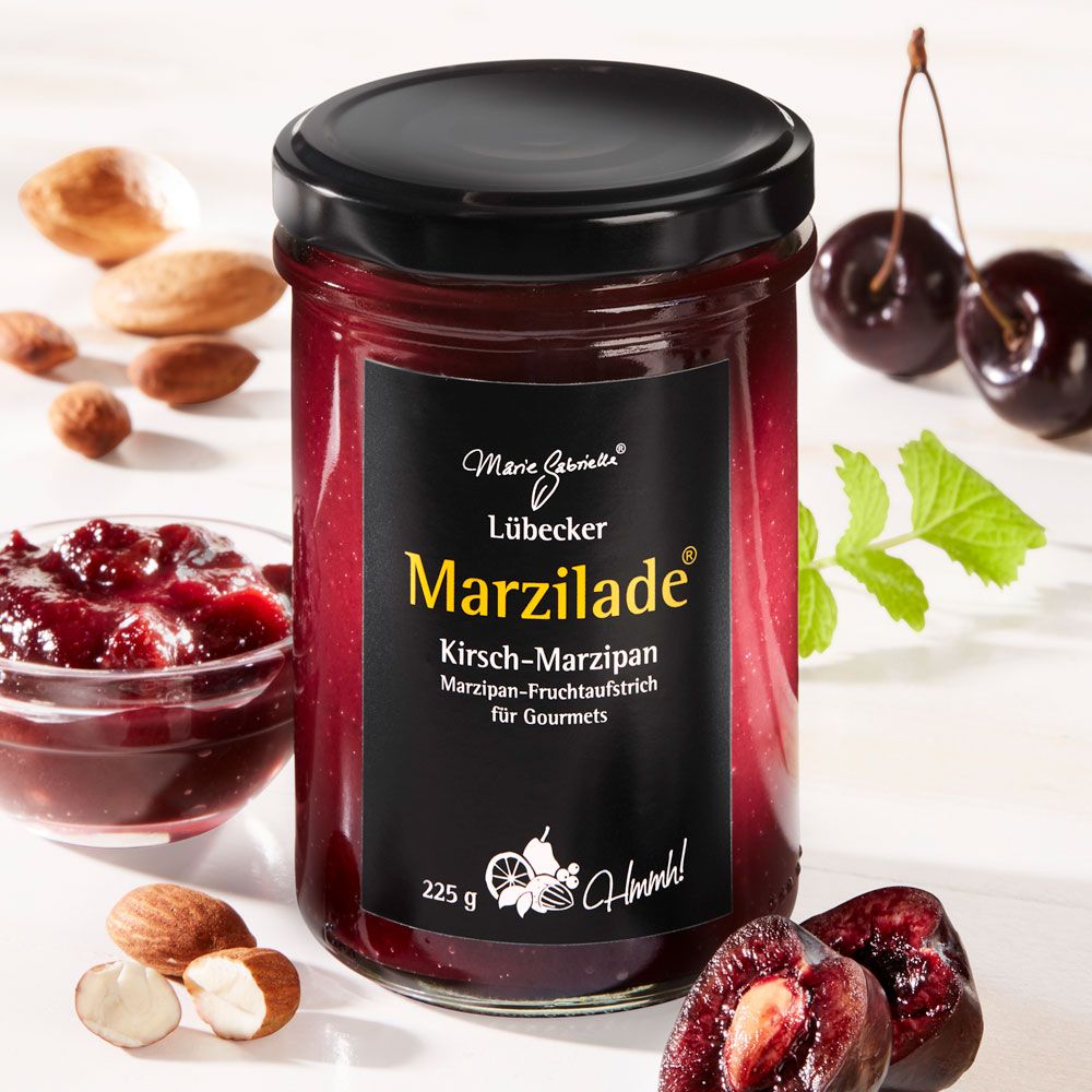 Lübecker Marzilade® Fruchtaufstrich Kirsch-Marzipan
