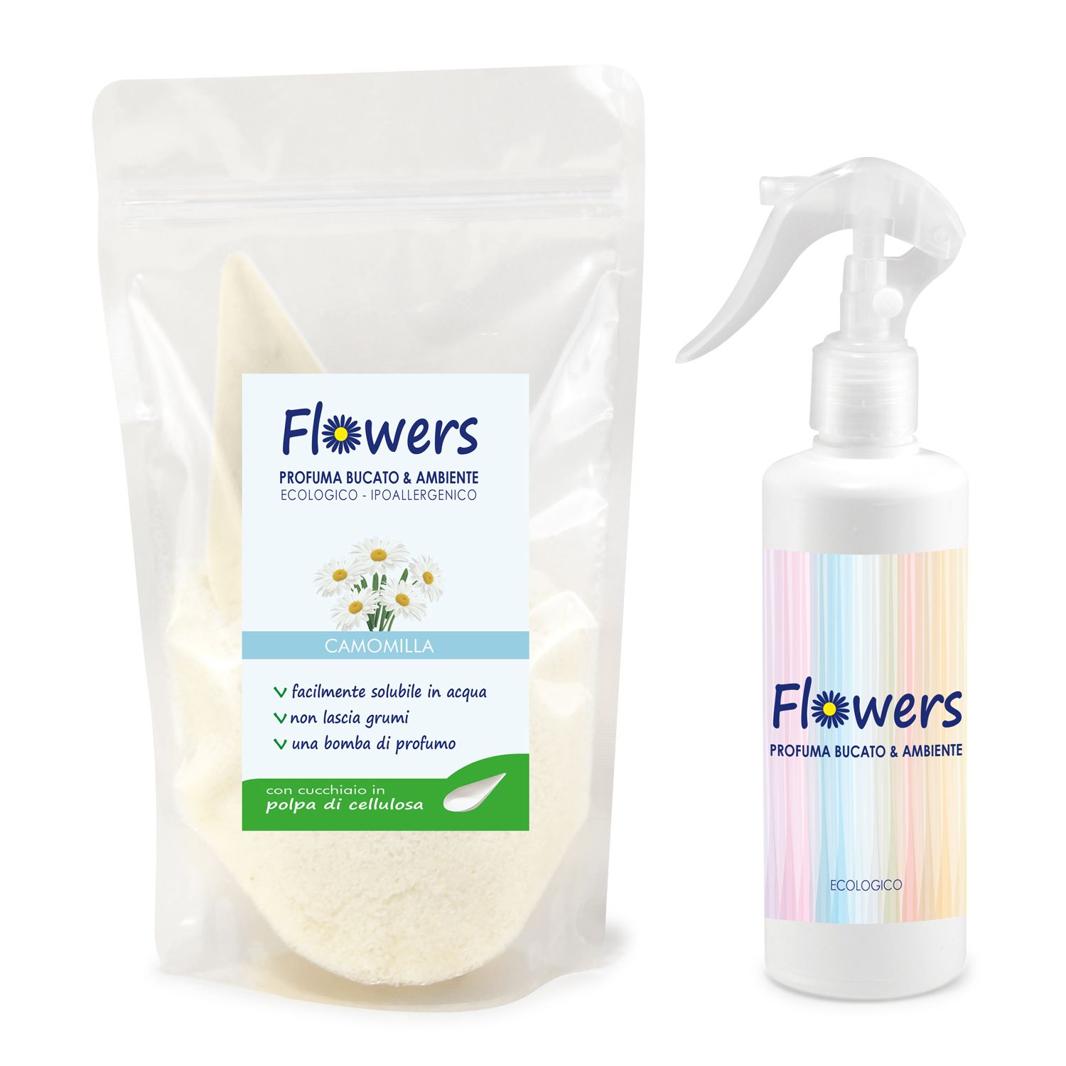 Profuma Bucato E Ambiente In Polvere Ecologico Flowers