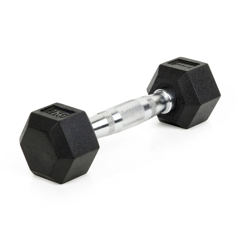 Sport-Thieme Kurzhantel Gummi Hex 1 St