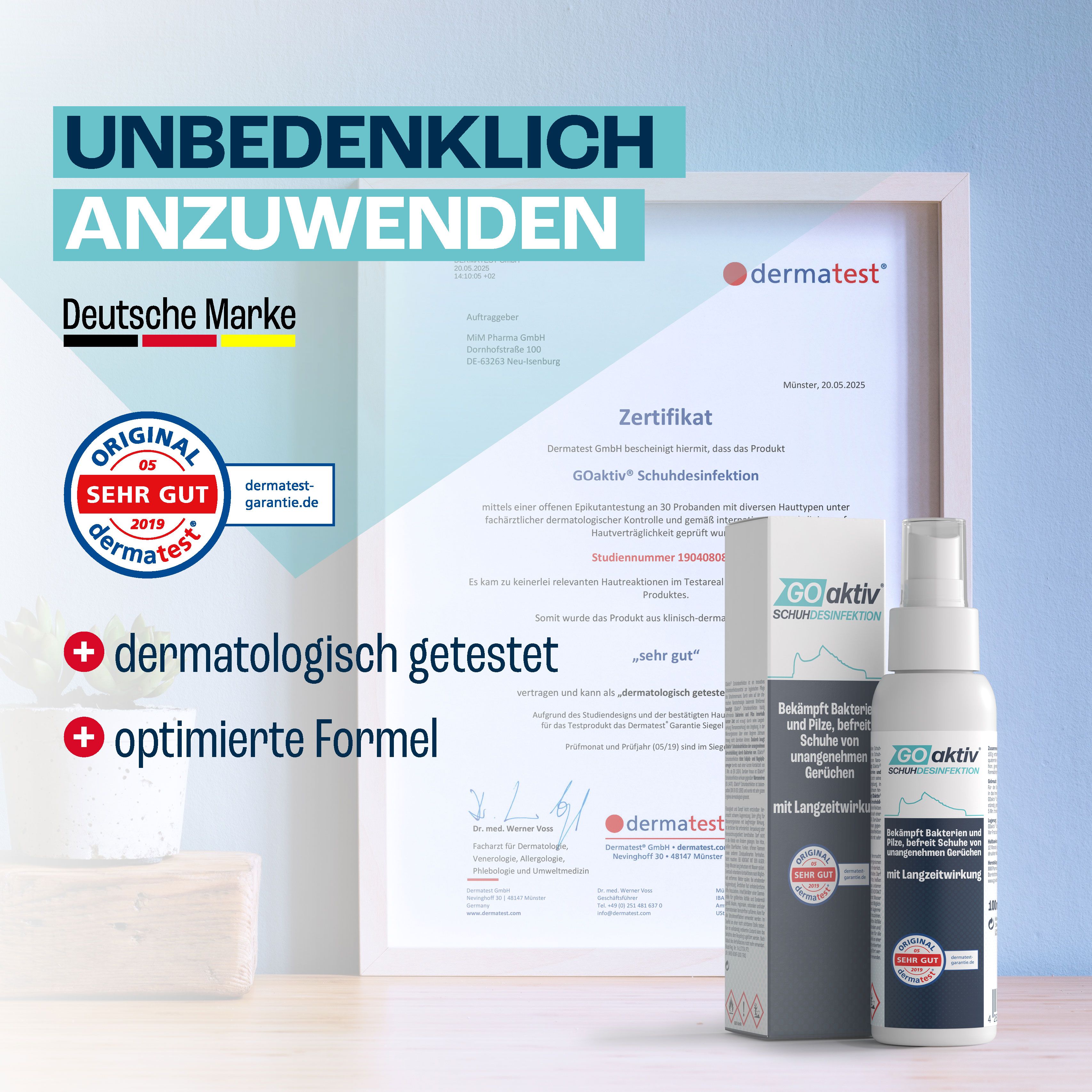 GOaktiv Schuhdesinfektionsspray 100ml