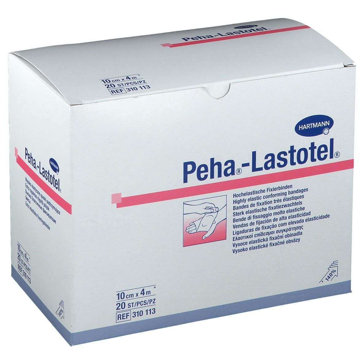 Peha-Lastotel Fixierbinde 12 cm x 4 m