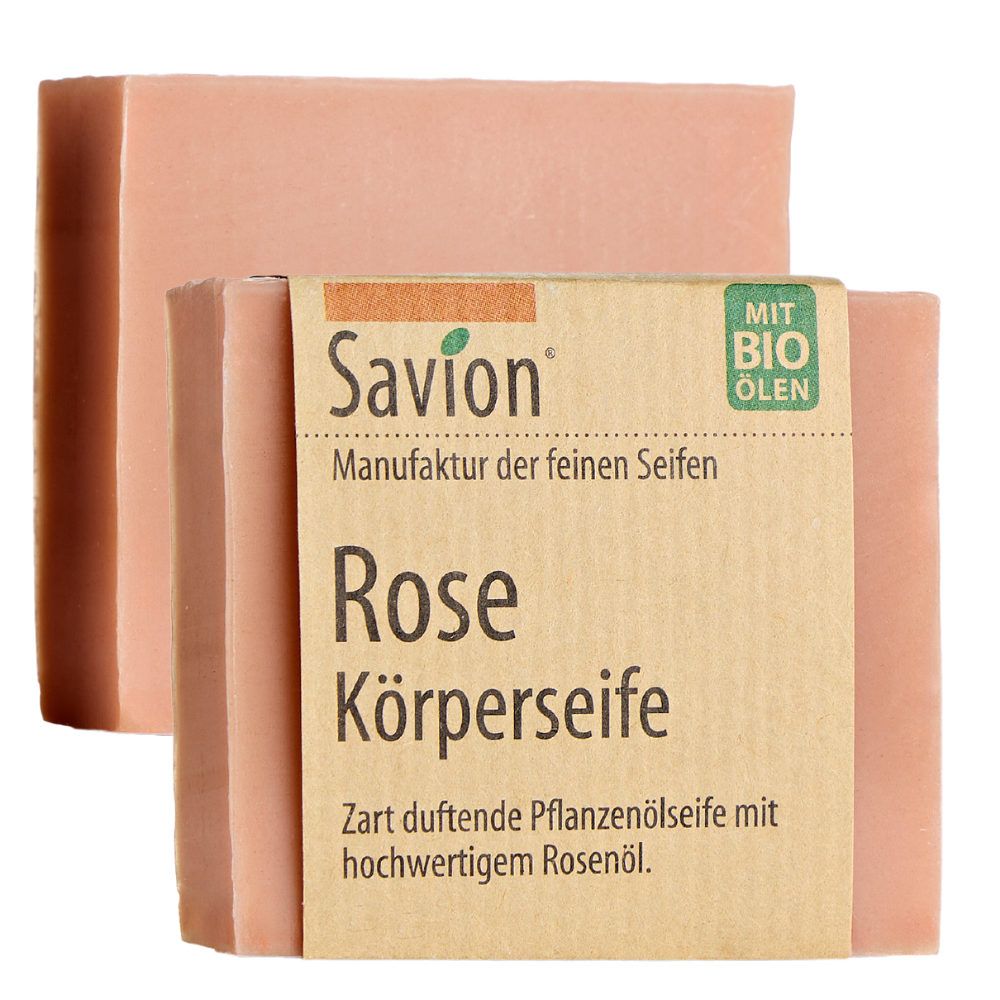 Savion Rosenöl Körperseife 80 g Seife