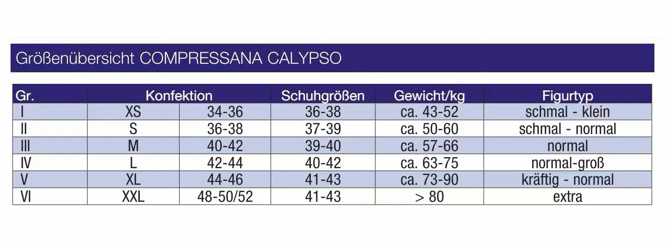 COMPRESSANA Calypso Stützstrümpfe