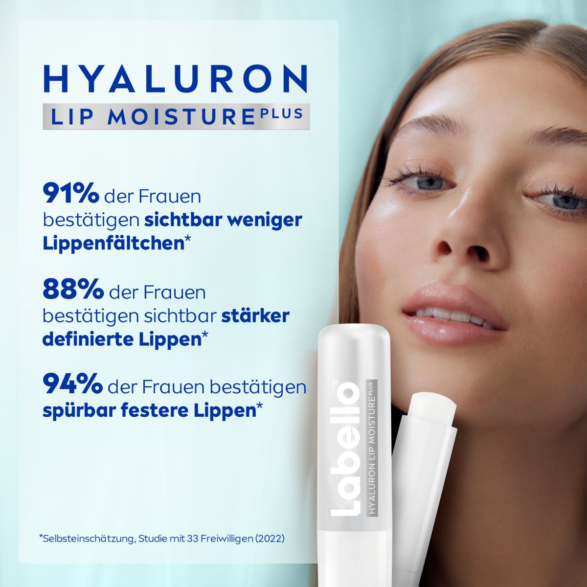 Labello HYALURON LIP MOISTURE PLUS Routine Set Clear & Rosé