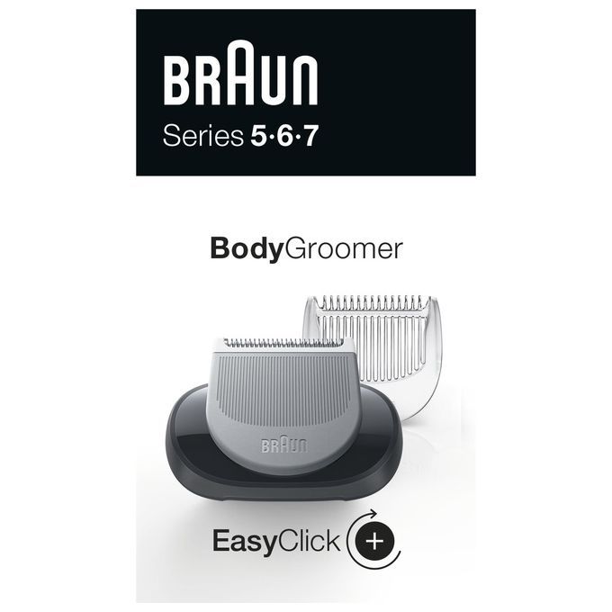 Braun - Aufsatz für Elektrische Rasierer für Männer "EasyClick BodyGroomer" für S5-7