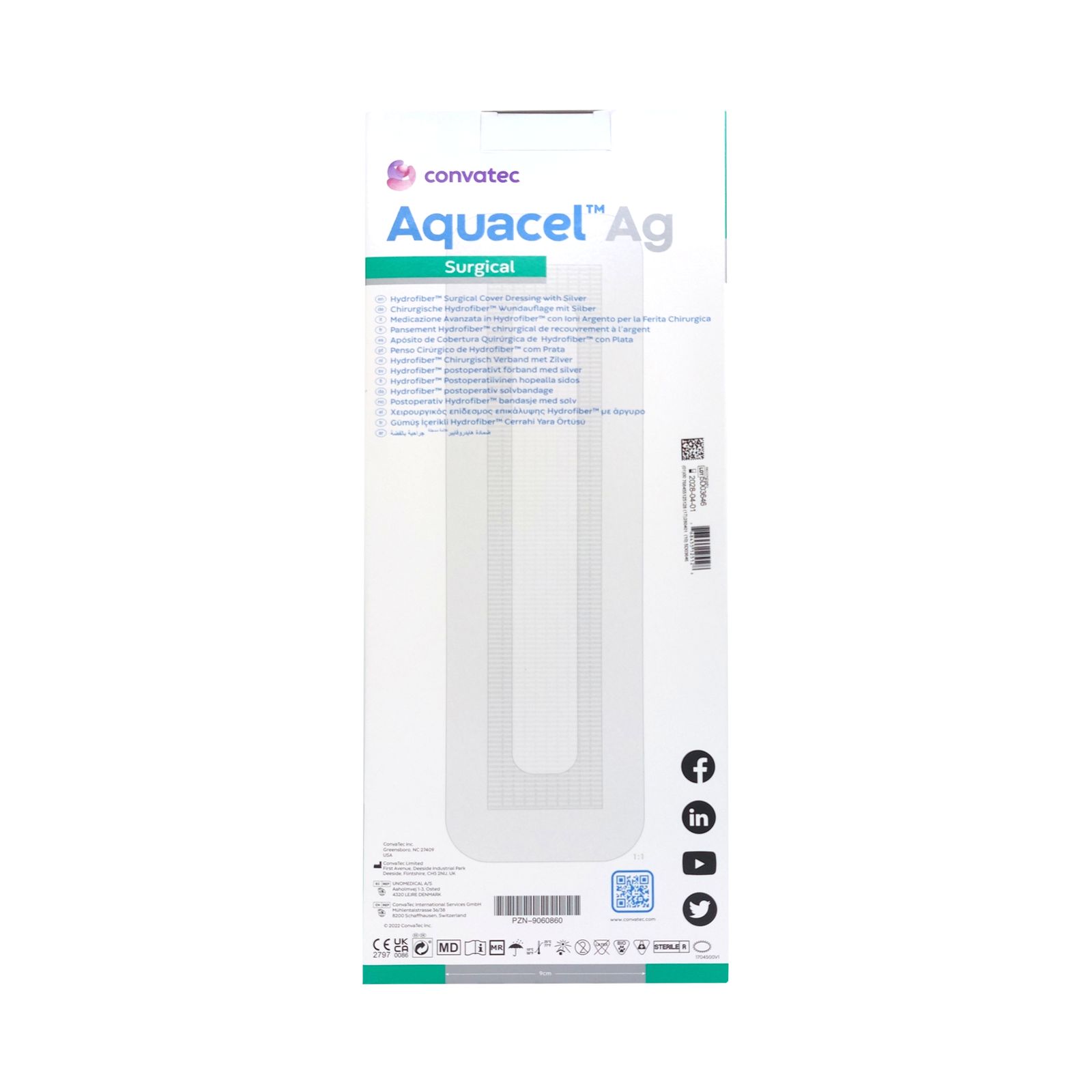 AQUACEL Ag Surgical Verband
