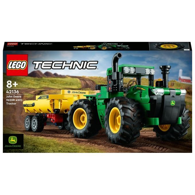 LEGO Technic 42136 John Deere 9620R 4 WD  Tractor LEGO