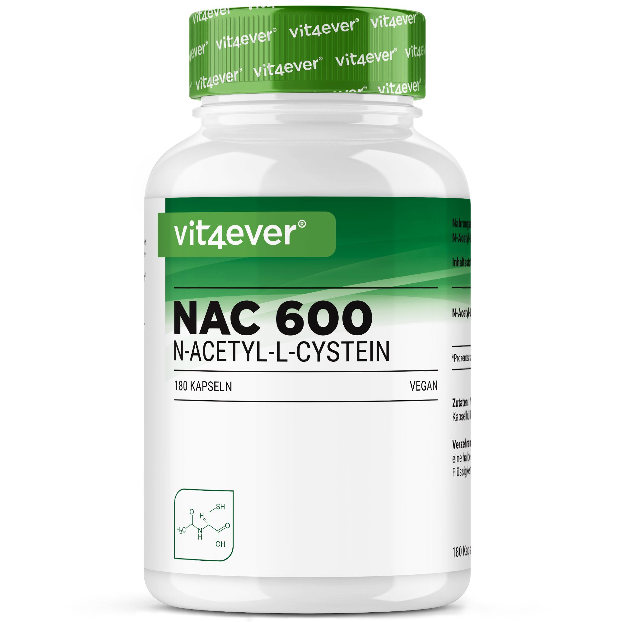 vit4ever NAC - N-Acetyl L-Cystein