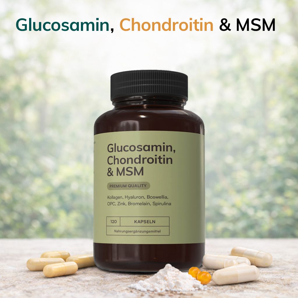 AGILE NOW Gelenkkapseln Komplex mit Glucosamin, Chondroitin und MSM