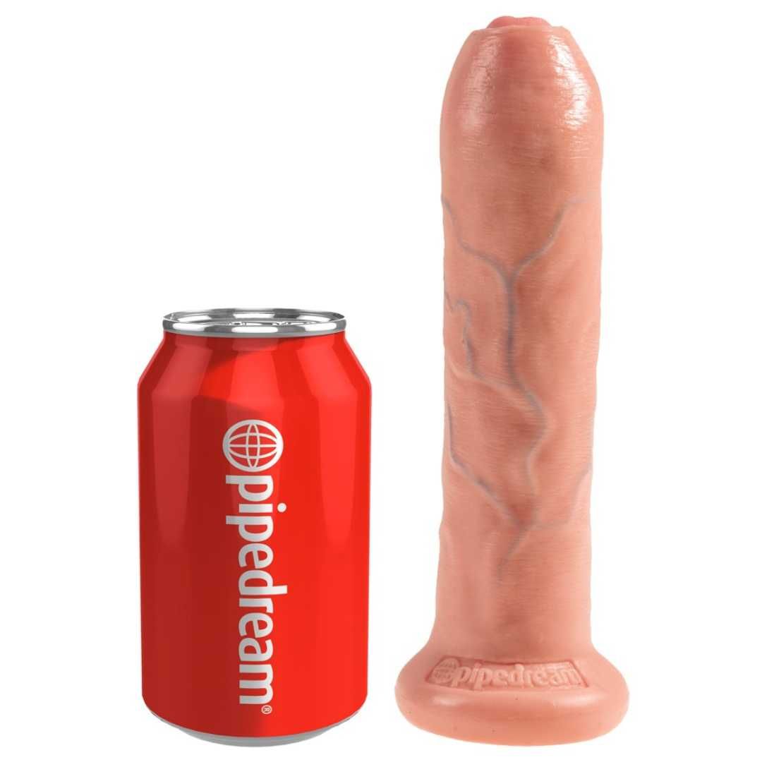 Naturdildo '7'' Uncut', King Cock 1 St Vibrator