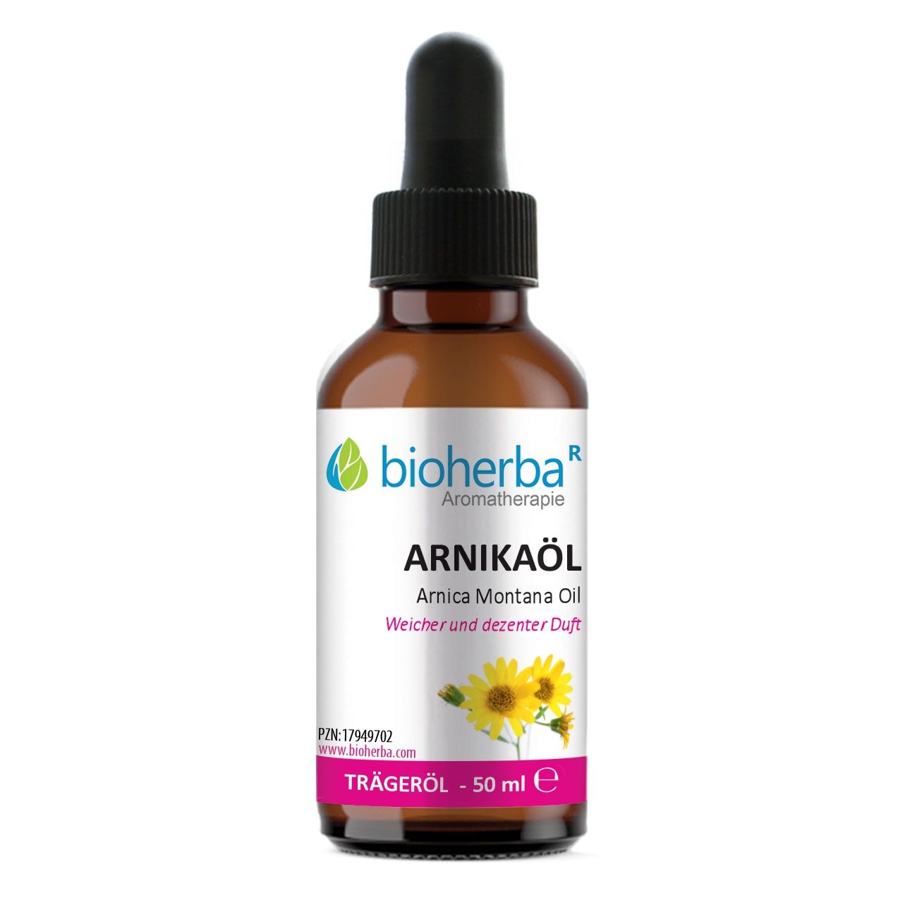 Bioherba Arnikaöl Reines Arnika-Trägeröl