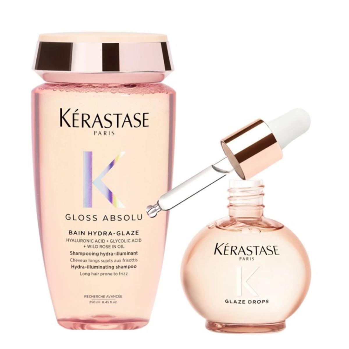 Kérastase Gloss Absolu Set (Bain / Drops) 295 ml