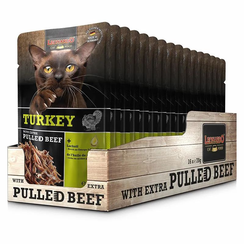 Leonardo Turkey + extra pulled Beef