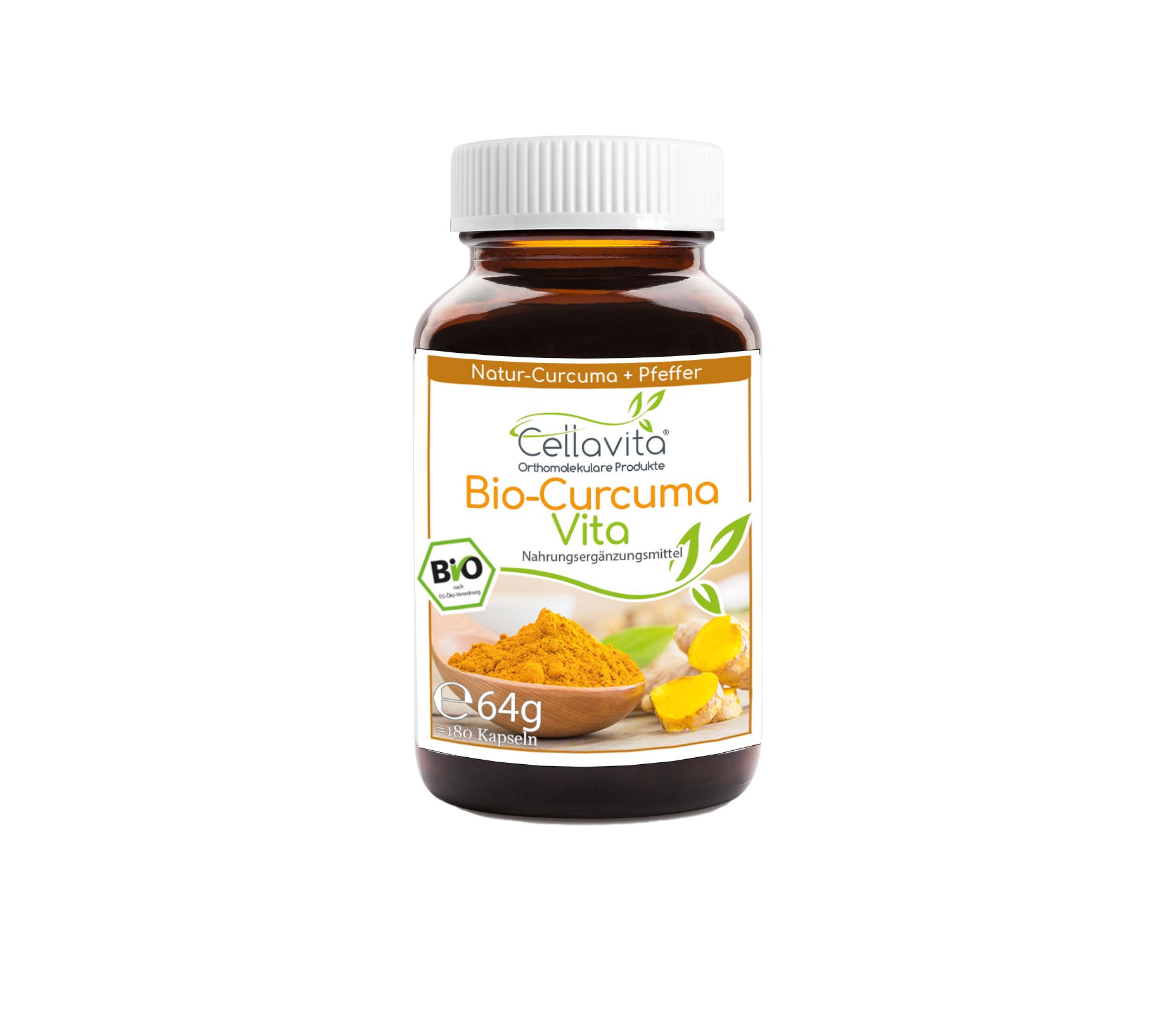 Cellavita - Bio-Curcuma Vita Kapseln 64 g