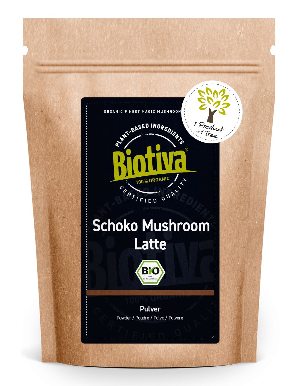 Biotiva Schoko Mushroom Latte Bio
