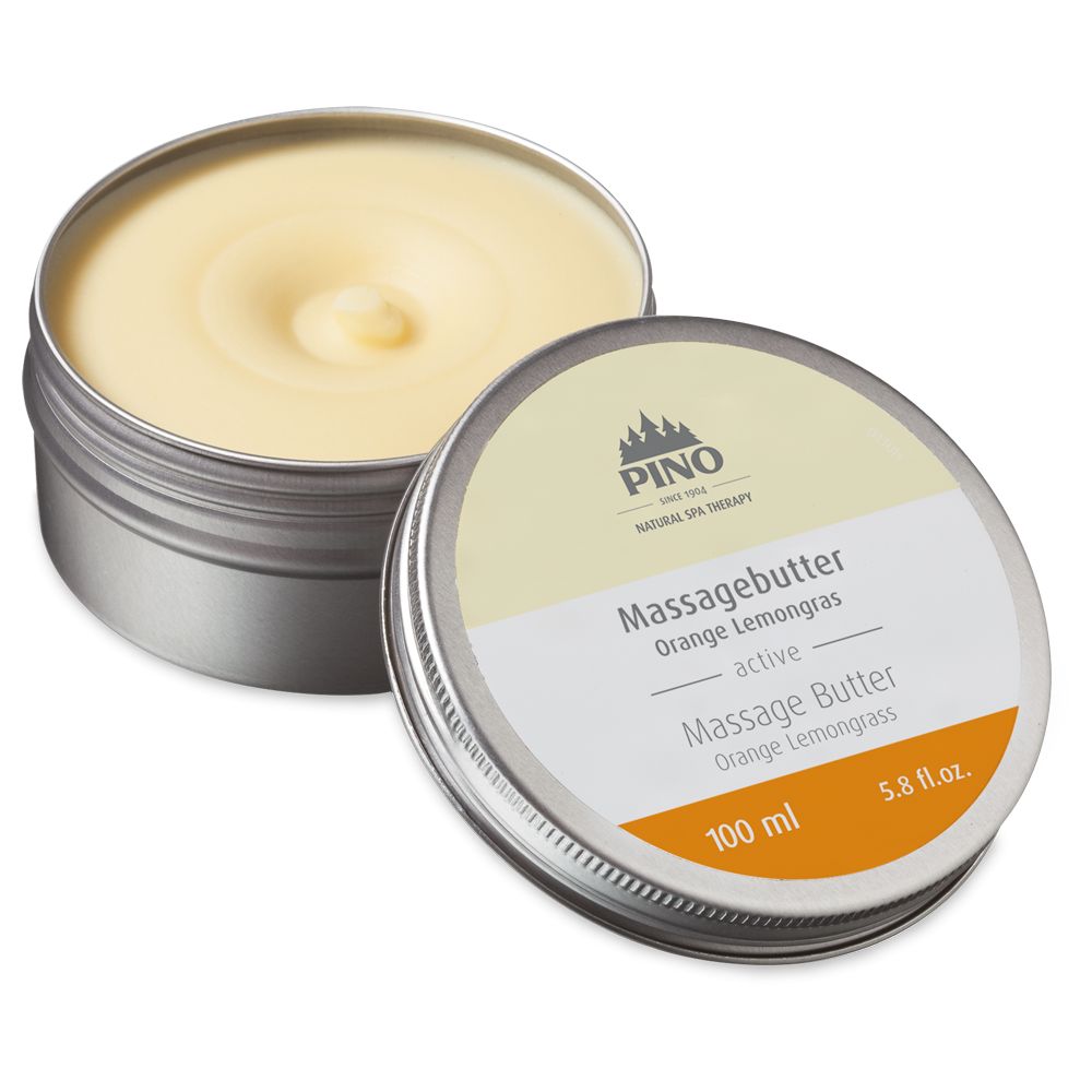 Pino Massagebutter Orange Lemongras Active