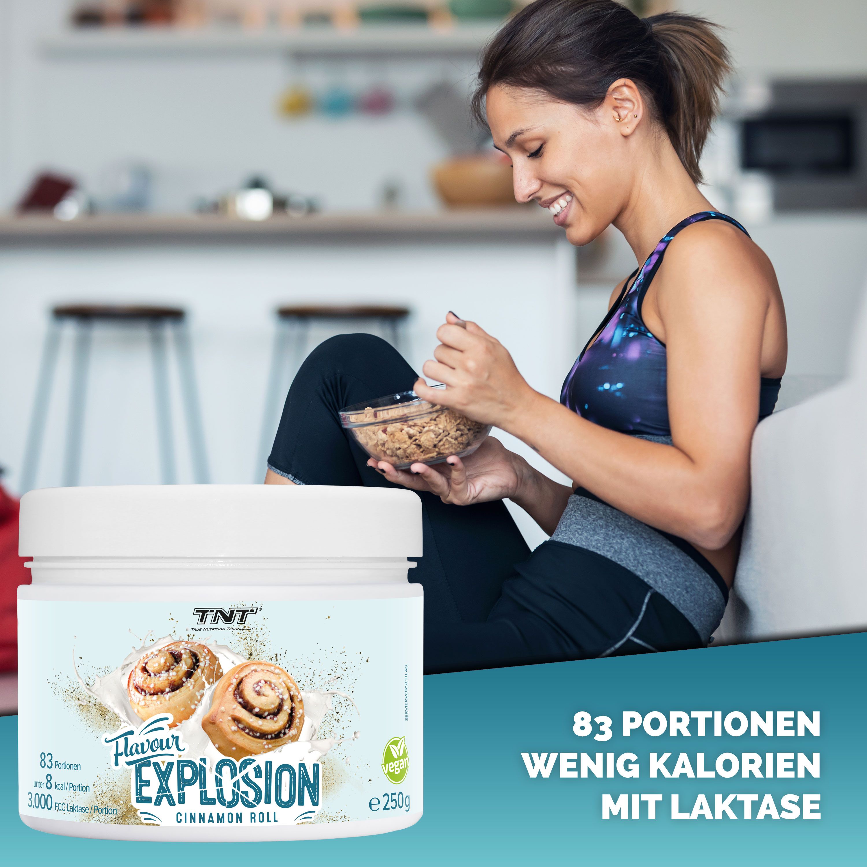 TNT Flavour Explosion - Leckeres Geschmackspulver - nur 8 Kalorien pro Portion