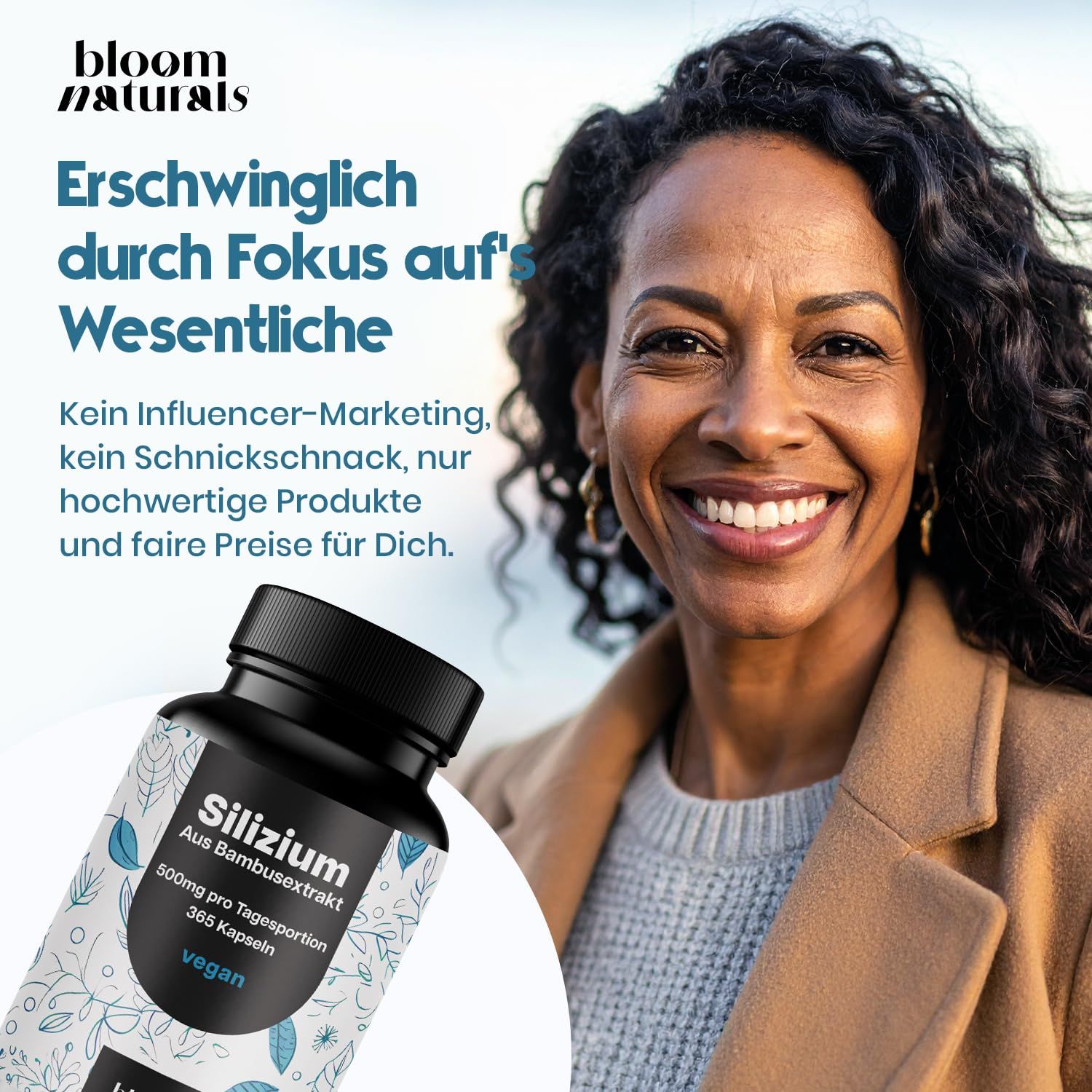 Bloom Naturals Silizium Kapseln