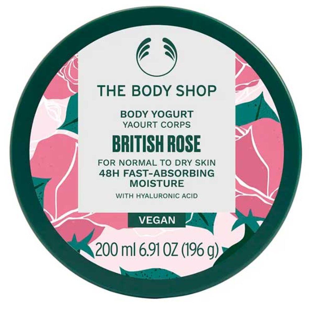 uk rose body yogurt