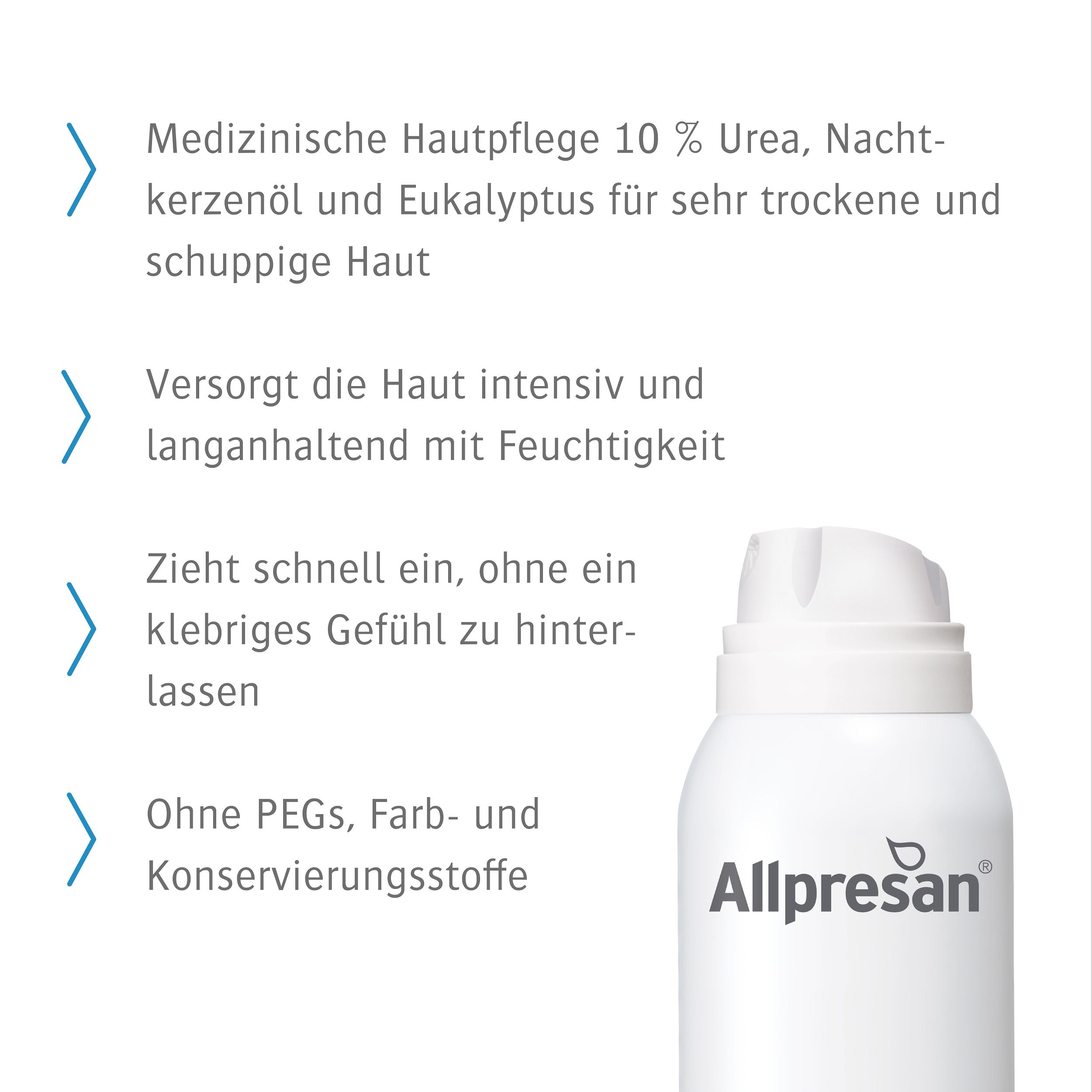 Allpresan Schaum-Creme HYDRO INTENSIVPFLEGE Edt. Eukalyptus