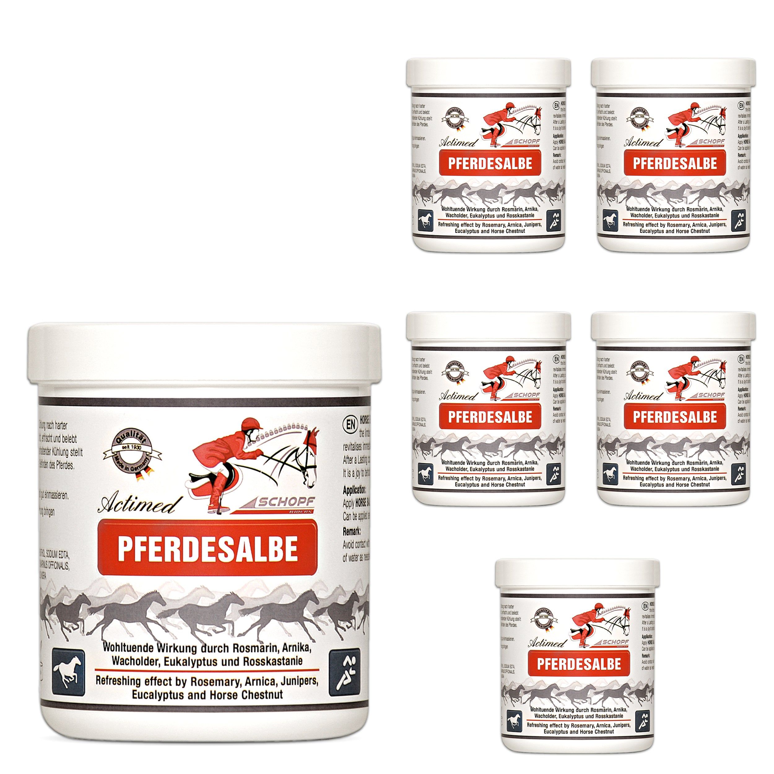 SILBERKRAFT Actimed Pferdesalbe mit Arnika