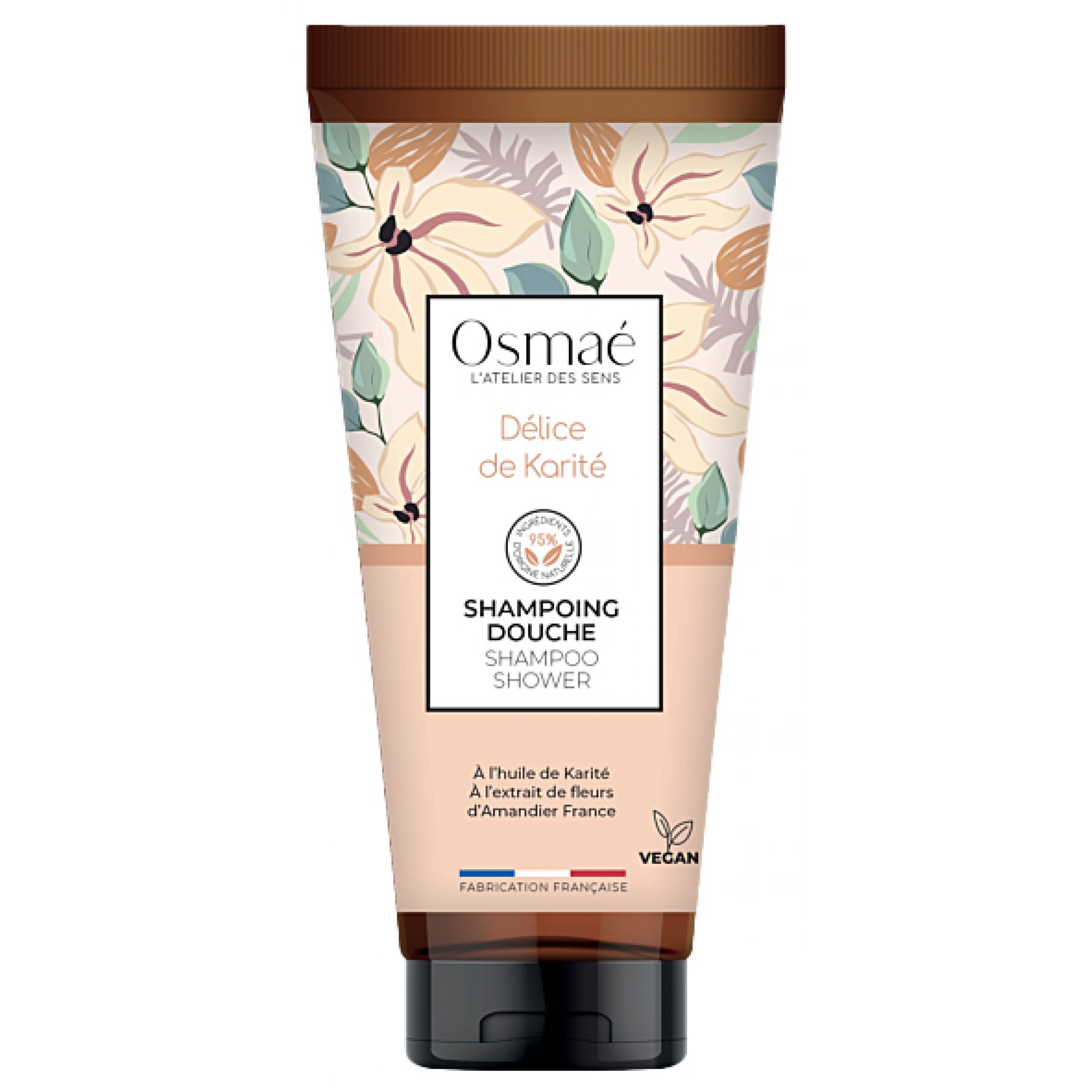 Osmaé Shea Butter Delight Duschgel Shampoo 6,1x3,6x14 cm
