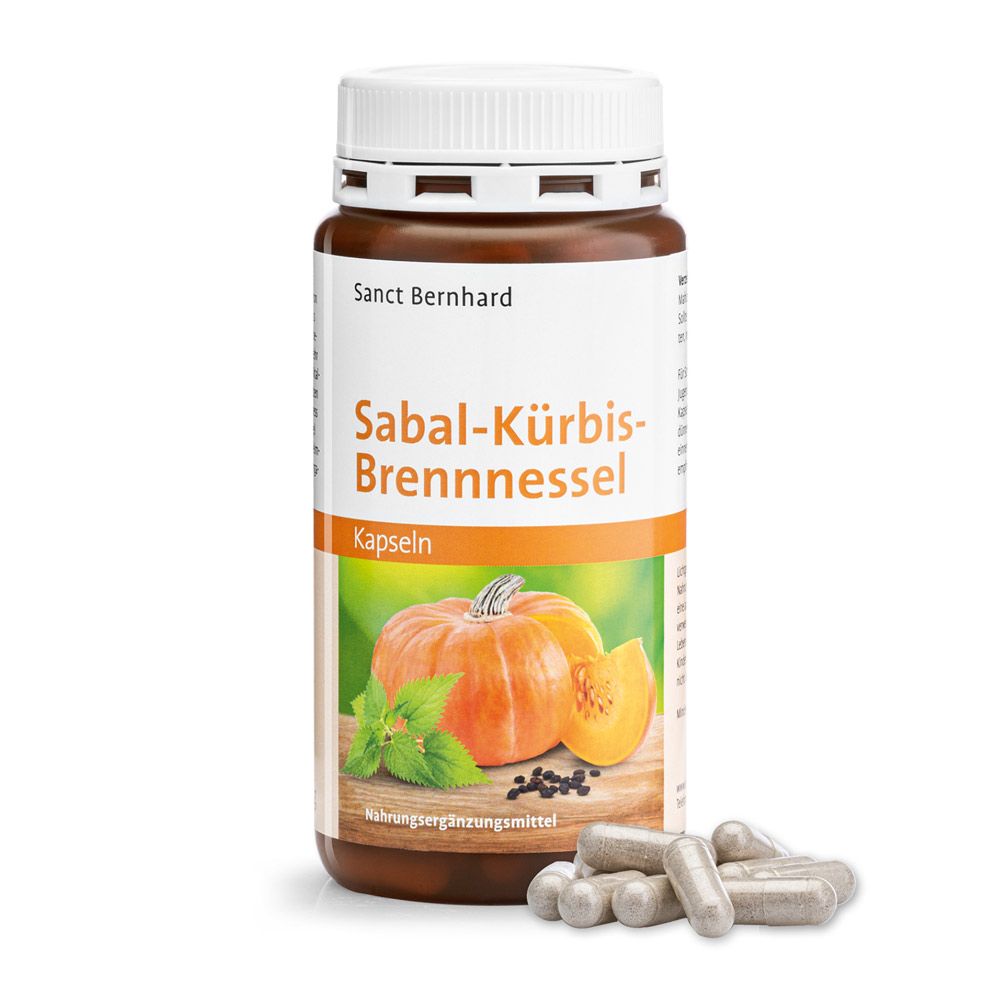 Sanct Bernhard Sabal-Kürbis-Brennnessel-Kapseln