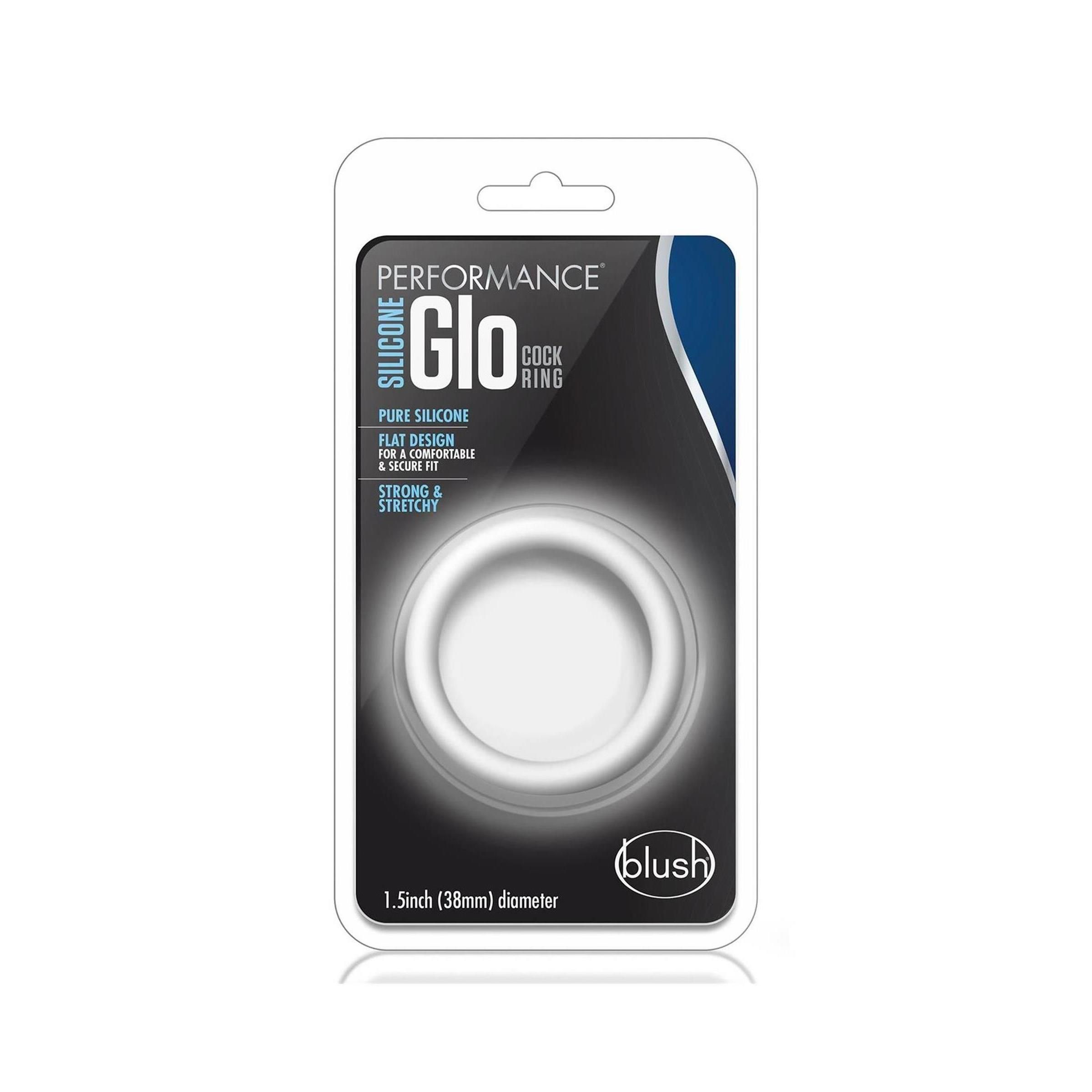 Blush - PERFORMANCE SILICONE GLO COCK RING