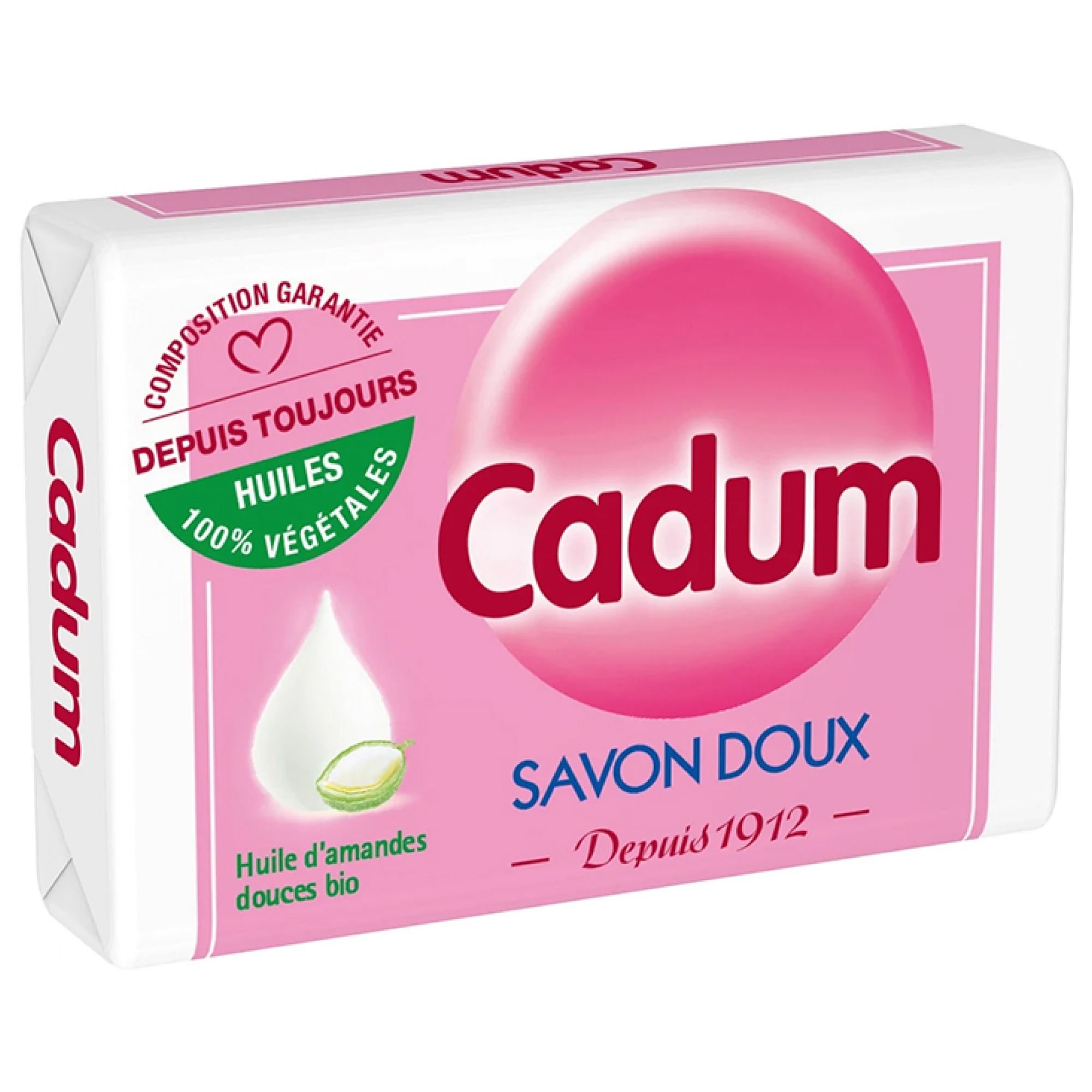 Cadum Milde Seife 2,5x7,8x5 cm