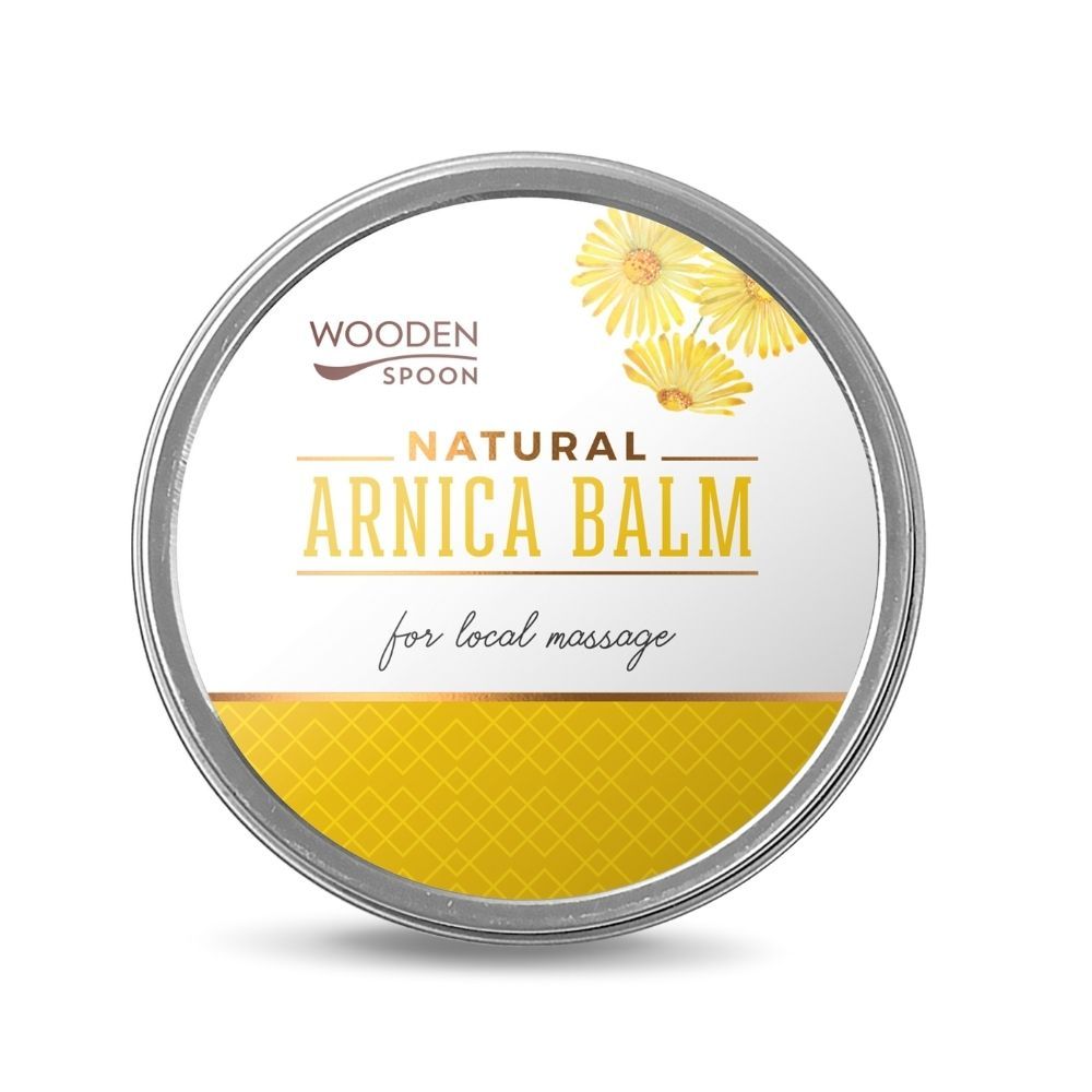 Wooden Spoon Natürliche Massagelotion mit Arnikaextrakt WoodenSpoon