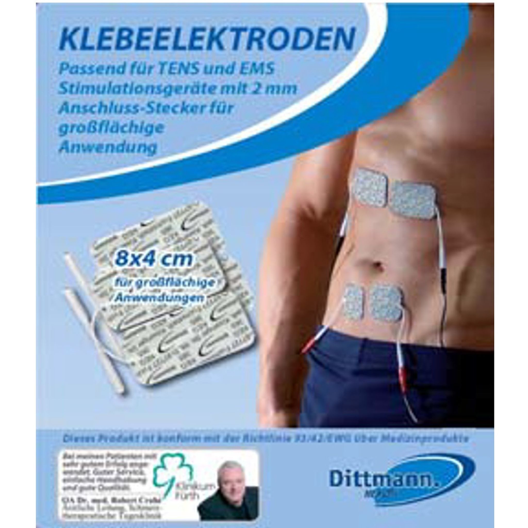 Dittmann Klebeelektroden groß KEG 365