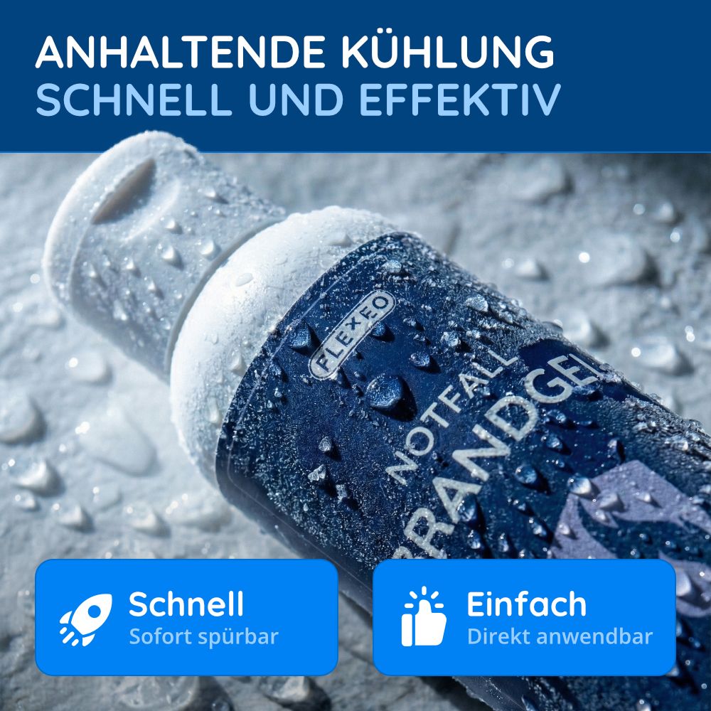 FLEXEO Notfall Brandgel